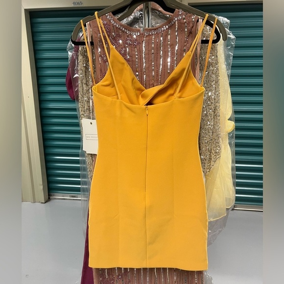 Bec + Bridge Cammi Mini Dress in Marigold Size 8 - LIKE NEW - Picture 6 of 8